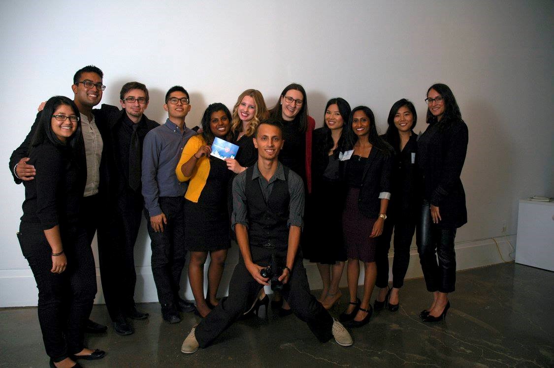 Only 12 members of the 16-person team of MississaugaGives directors at our campaign launch party on September 30th.